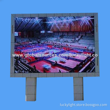 LED Display Screen, P20 Outdoor Full Color, 10 to 99% RH Humidity
